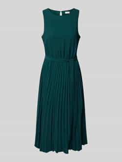 Apricot Midi-jurk met strikceintuur