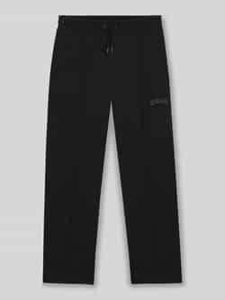 HUGO Relaxed fit sweatpants van katoenmix model 'DASINOLO'