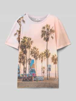 s.Oliver RED LABEL Regular fit T-shirt met katoen