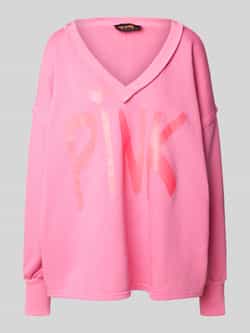 Miss goodlife Oversized sweatshirt met V-hals