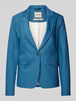MOS MOSH Klassieke Night Blazer in Bluesteel Blue Dames