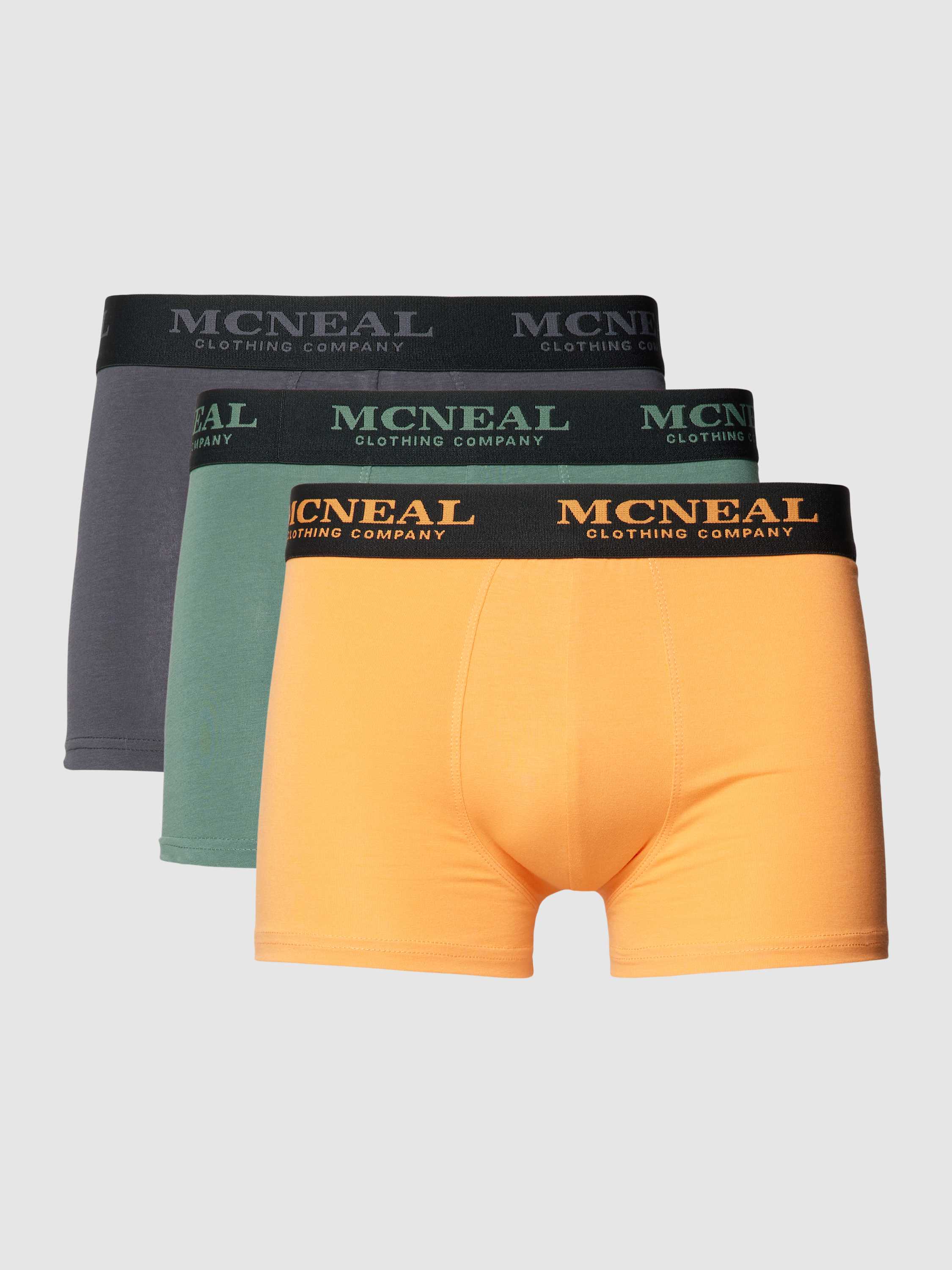 MCNEAL Boxershort met elastische band met logo in een set van 3 stuks