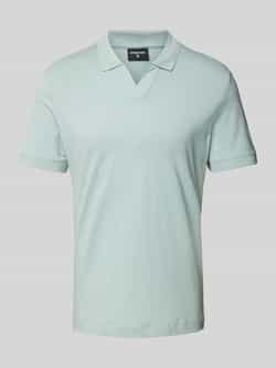 Strellson Poloshirt met structuurmotief model 'Clark'