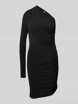 Review X GNO knielange jurk met one shoulder-band