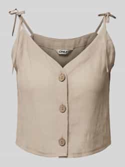 Only Top met bandjes met knoopsluiting model 'FAVOR'