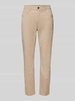 BRAX Stoffen broek met verkorte pasvorm model 'MARY'