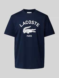 Lacoste T-shirt met labelprint