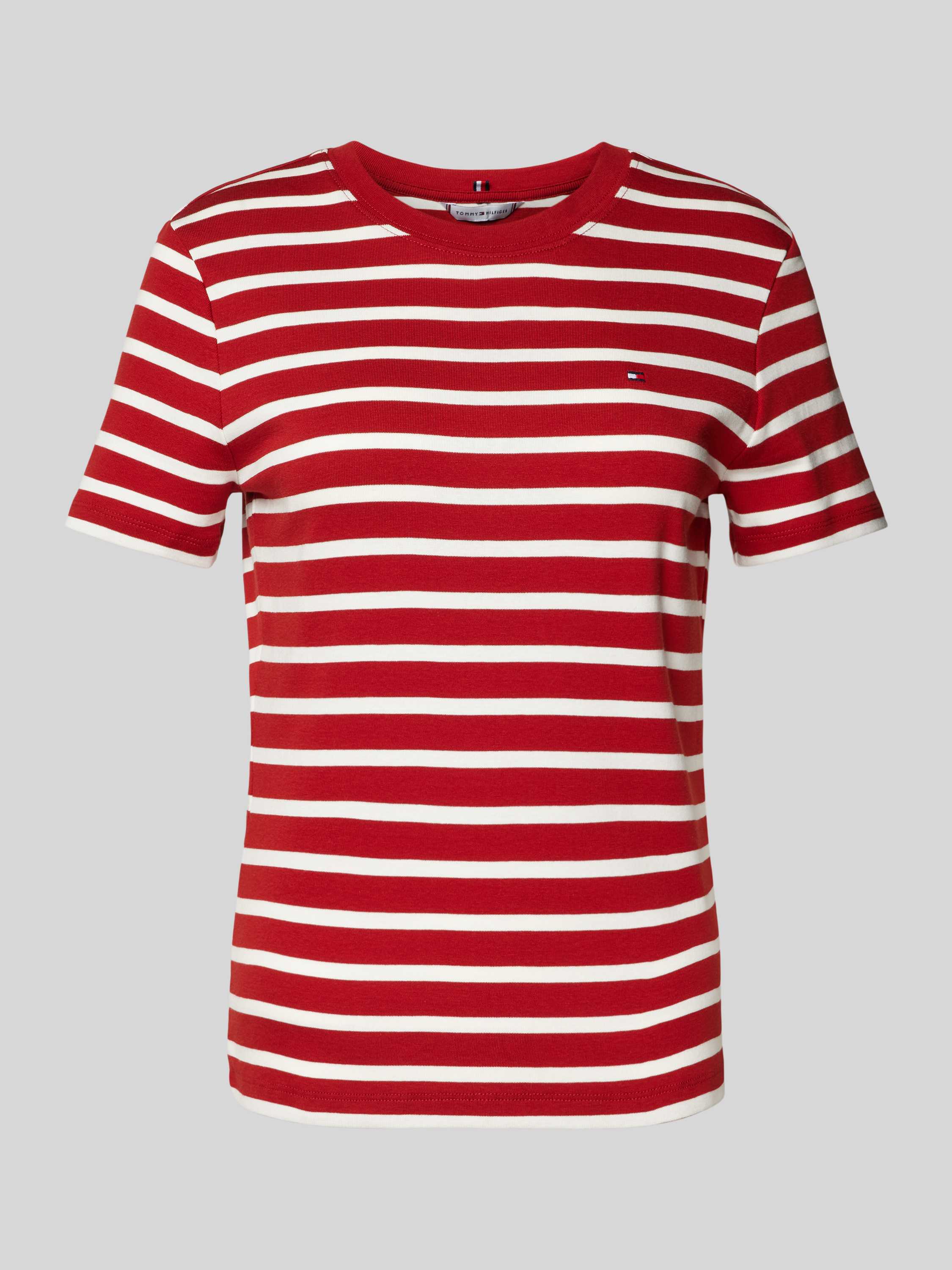 Tommy Hilfiger T-shirt met logostitching model 'NEW SLIM CODY'