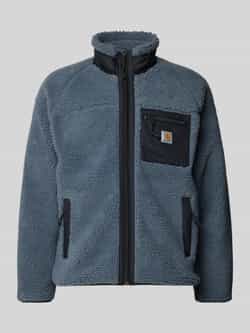 Carhartt Work In Progress Sherpa jacket met opstaande kraag model 'PRENTIS'