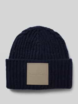 MaxMara Leisure Beanie met labelpatch model 'BASTIA'