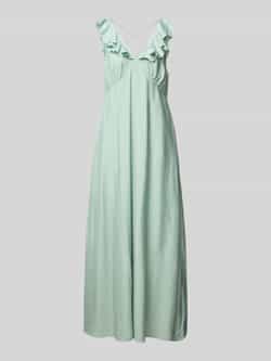 Moves Midi-jurk met volants model 'Leanna'