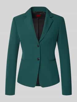 HUGO Slim fit korte blazer met 2-knoopssluiting model 'AGONIA'