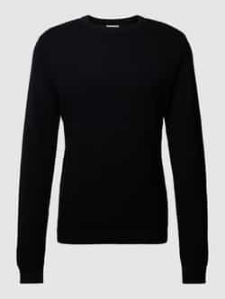 Jack & jones Gebreide pullover in fijn gestructureerd design model 'WILLIAM'