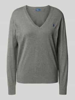 Polo Ralph Lauren Gebreide pullover met logostitching en V-hals