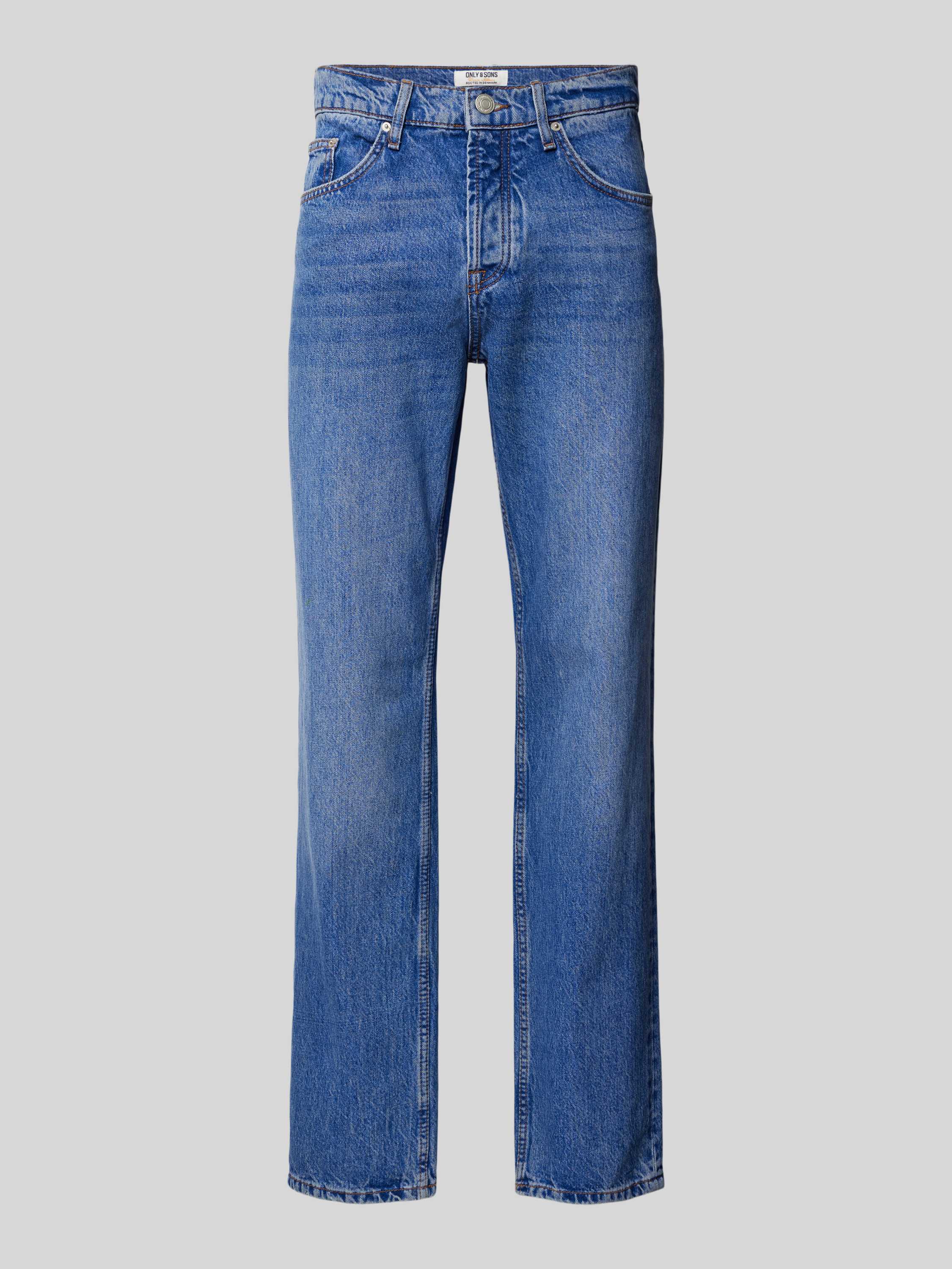 ONLY & SONS straight fit jeans ONSEDGE special bright blue denim