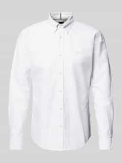 Boss Regular fit vrijetijdsoverhemd met button-downkraag model 'Roan'