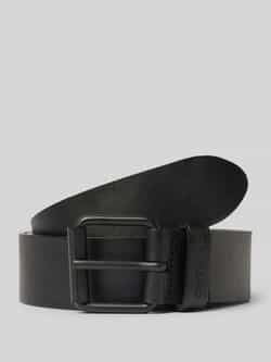 Carhartt Work In Progress Leren riem met doornsluiting model 'Script'