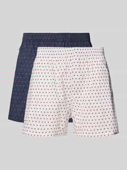 POCKIES Boxershort met elastische band in een set van 2 stuks