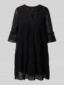 Vero Moda Regular fit kanten jurk van katoenmix model 'HONEY'