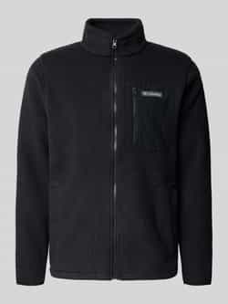 Columbia Fleecejack met borstzak en labelstitching model 'Jasper'