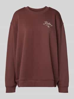 HUGO Relaxed fit sweatshirt van puur katoen