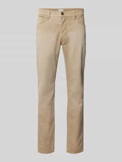 BRAX Straight fit jeans met contrastnaden model 'Chuck'