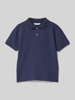 Mayoral Regular fit poloshirt met labelstitching