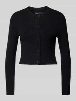 Only Slim fit gebreid jack van viscosemix model 'KATIA'