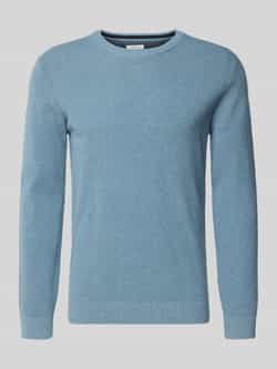 Tom Tailor Regular fit gebreide pullover van puur katoen