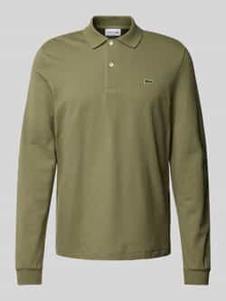 LACOSTE Heren Polo's & T-shirts 1hp2 Men Long Sleeved Best Polo Groen