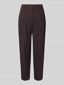 OPUS PANTS Stoffen broek met plooien model 'Lessieh'