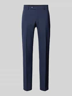 HECHTER PARIS Slim fit pantalon met persplooien