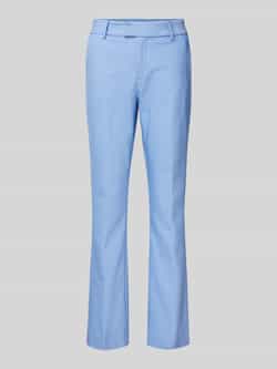 MOS MOSH Slim fit stoffen broek met steekzakken model 'ELLEN NIGHT'