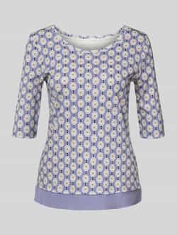 Marc Cain T-shirt met 1 2-mouwen