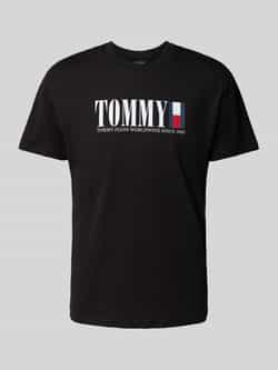 Tommy Jeans Regular fit T-shirt van puur katoen