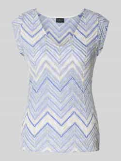 S.Oliver BLACK LABEL Regular fit T-shirt met V-hals