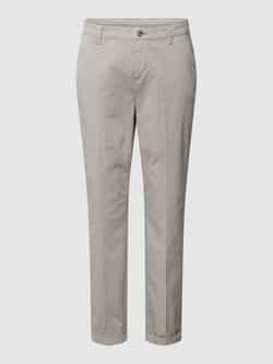 MAC Regular fit chino met verkort model 'TURN UP'