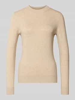 Christian Berg Woman Gebreide pullover van viscosemix met ronde hals