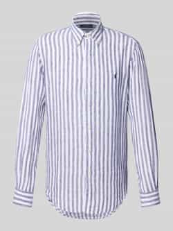 Polo Ralph Lauren Custom fit linnen overhemd met button-downkraag