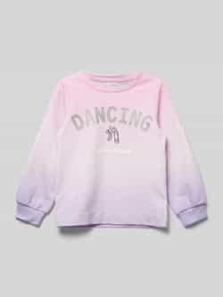 S.Oliver sweater lila Trui Paars Meerkleurig 104 110