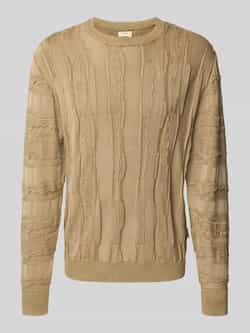 Redefined Rebel Gebreide pullover met structuurmotief model 'Jamie'
