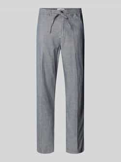 JOOP! JEANS Regular fit stoffen broek met tunnelkoord model 'Rimon'