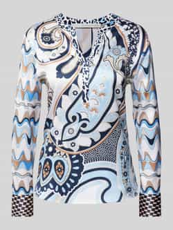 Herzensangelegenheit Regular fit blouse met tuniekkraag