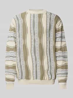 Redefined Rebel Gebreide pullover met ribboorden model 'TETON'