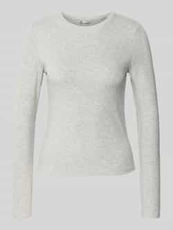 Only Slim fit shirt met lange mouwen van katoenmix model 'RILEY'