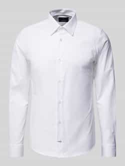 JOOP! Collection Slim fit zakelijk overhemd met kentkraag model 'Pierce'