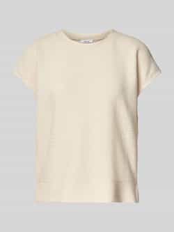 Opus T-shirt met structuurmotief model 'Gomke'