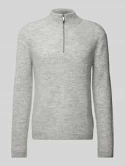 CK Calvin Klein Gebreide pullover met wol en schipperskraag