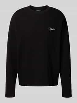 Pegador Shirt met lange mouwen en logostitching