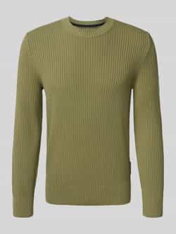 Marc O'Polo Regular fit gebreide pullover van puur katoen × DFB Travel Collection